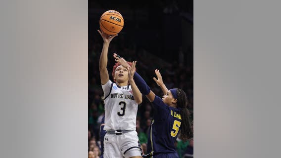 March Madness: Hannah Hidalgo scored 21 as No. 3 seed Notre Dame routs Michigan 76-55 in 2nd round