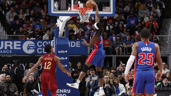Pistons beat East-leading Cavaliers 133-122 and lock down 1st winning season since 2016