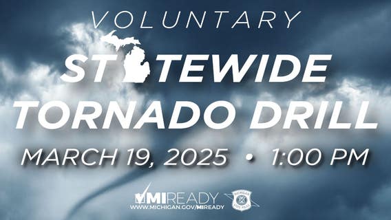 2025 Voluntary Statewide Tornado Drill scheduled for March 19