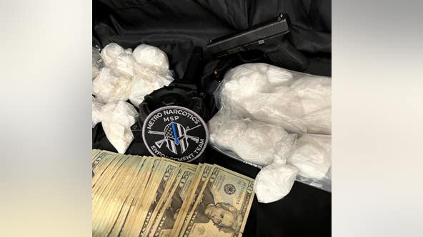 Cocaine, oxycodone and guns seized in Downriver drug bust