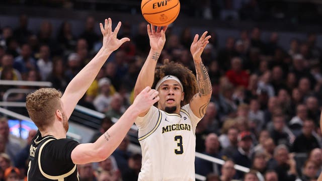 No. 22 Michigan snaps skid with 86-68 win over No. 20 Purdue, advances to Big Ten semis