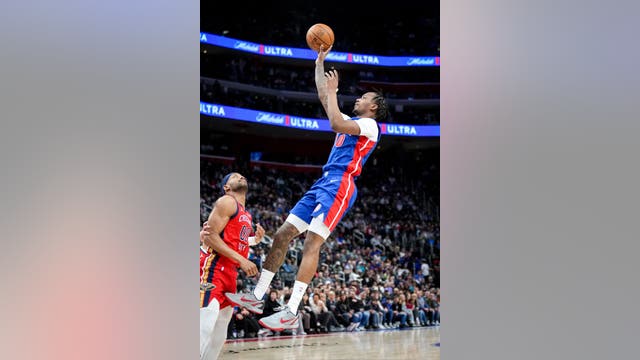 Holland has big final quarter and scores season-high 26 points to lead Pistons over Pelicans 136-130