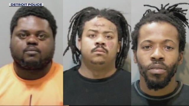 Alleged Detroit scrappers caught on camera taking gutters from houses