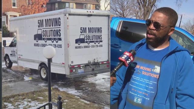 Small business owner's moving truck stolen, leaving his company crippled