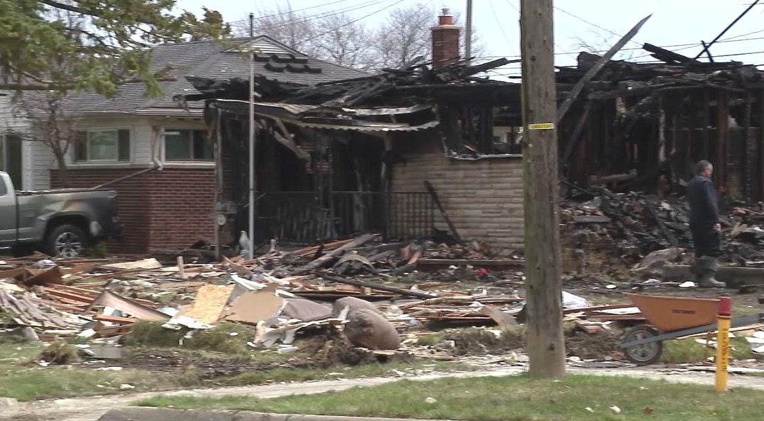 Overgate Explosion Today Deadly Southgate explosion caught on security camera, neighborhood in ...