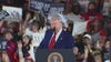 Trump in Michigan: Supporters and protestors react to the President's arrival in Warren