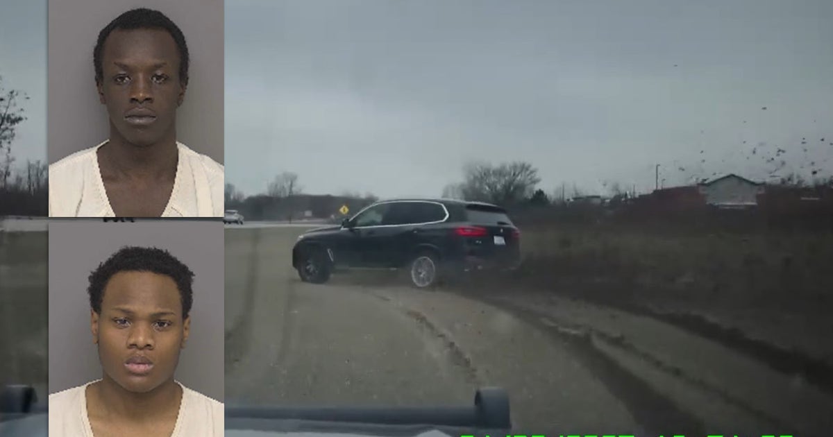 VIDEO: Teens in stolen BMW lead police on chase across 2 Michigan ...