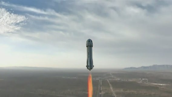 Blue Origin's historic launch has roots in Washtenaw Community College