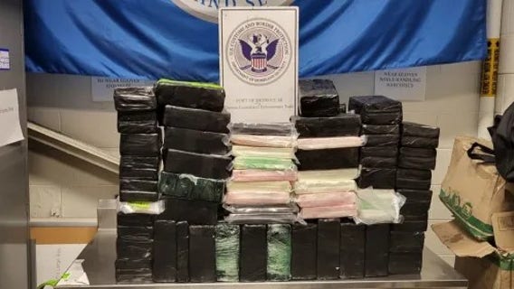 Border agents seize 339 pounds of cocaine at Detroit-Windsor border