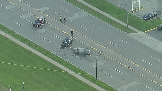 Driver hit, killed by SUV after losing control on Van Dyke in Warren