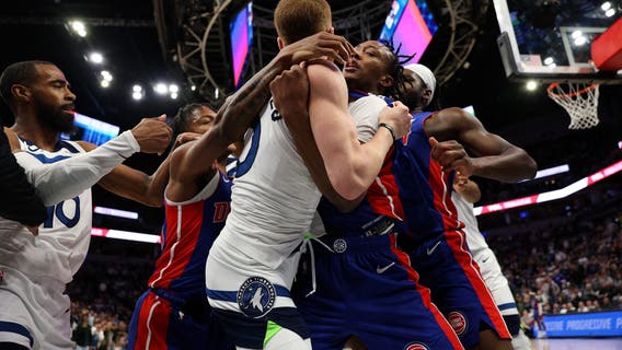 3 Pistons suspended for on-court altercation with Timberwolves by NBA