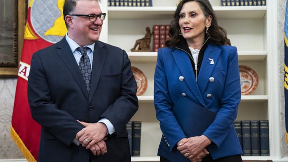 Michigan's political odd couple Whitmer and Hall in spotlight after Trump visit