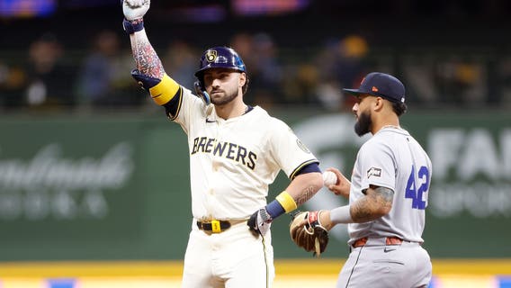 Priester and Hoskins help Brewers end 3-game skid with 5-0 victory over Tigers