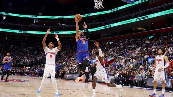 Brunson scores 32, Towns adds 27 and Knicks beat Pistons 94-93 to take 3-1 series lead