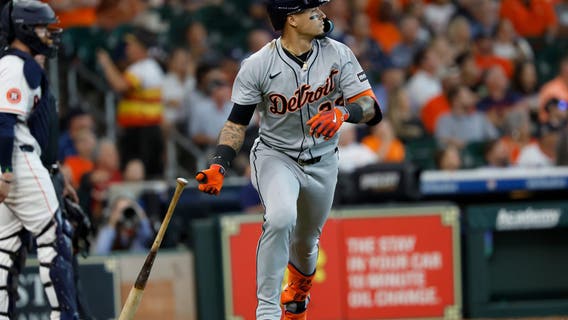 Javy Báez’s 9th career grand slam leads Tigers over Astros 7-4