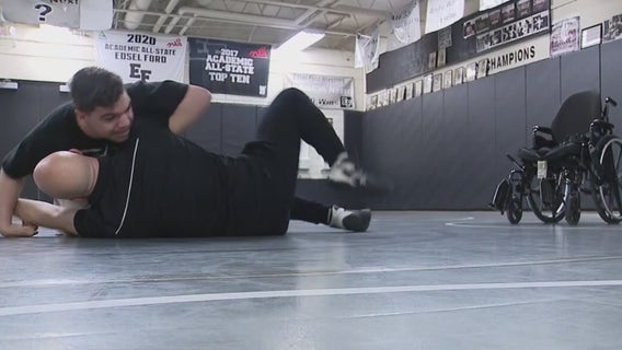 Dearborn teen with rare medical condition wrestles undefeated