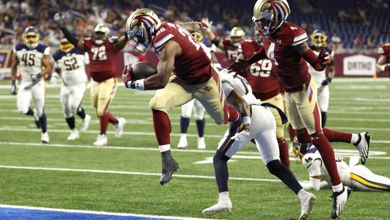 Michigan Panthers show up Memphis Showboats 27-9