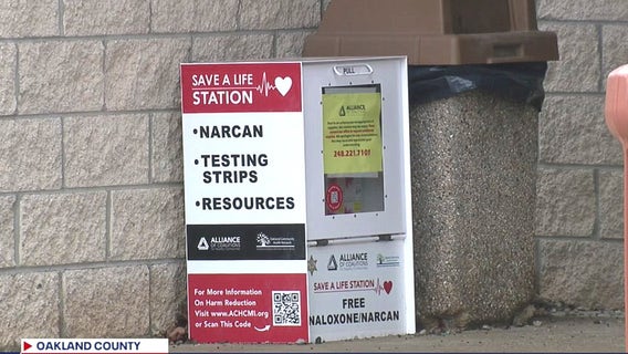 Thousands of Narcan doses stolen from health stations across Oakland County