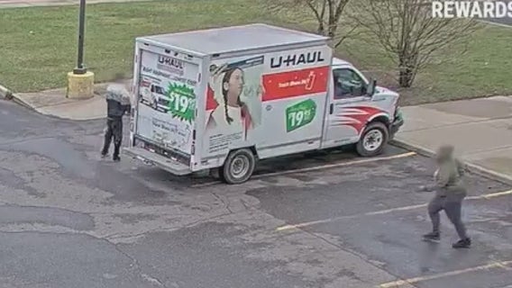 Alleged Detroit shoplifter caught on camera driving U-Haul at employee