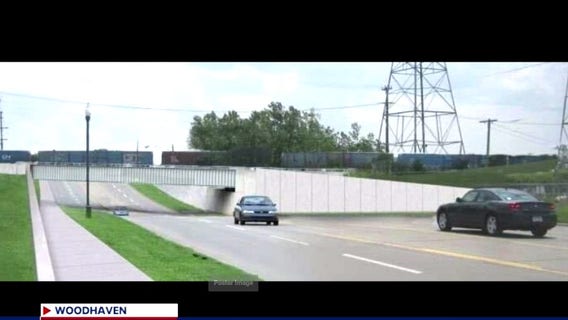 Project begins on Woodhaven train crossing solution on Allen Road