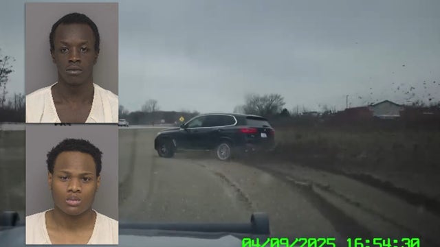 VIDEO: Teens in stolen BMW lead police on chase across 2 Michigan counties