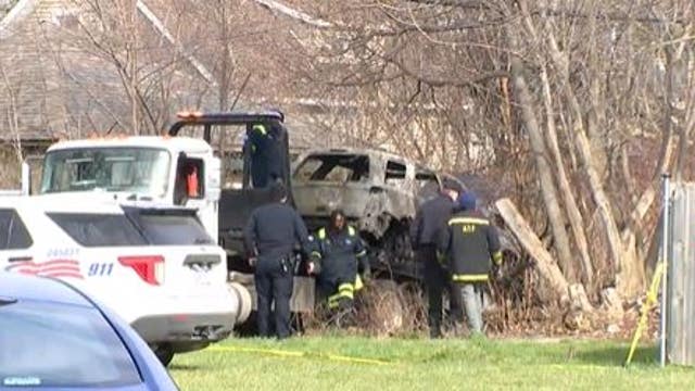 3 bodies found in burning car: Identified as mother, daughter, and 9-year-old niece