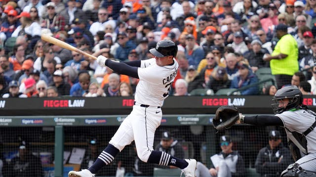 Detroit Tigers win opening day 7-4, powered by Kerry Carpenter's 2 home runs