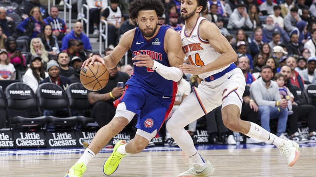 Cunningham scores 36, Pistons top Knicks 115-106 in possible preview of 1st-round playoff matchup