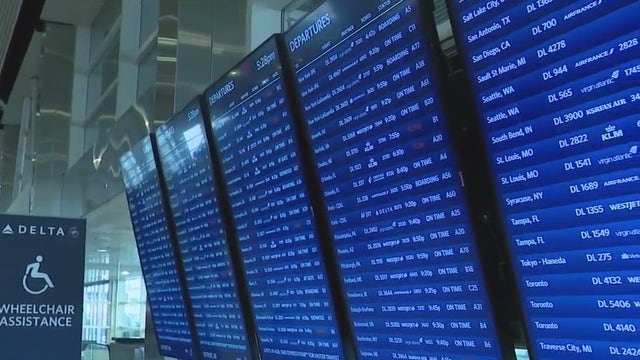 Weather delays at Detroit Metro Airport brings long day for travelers