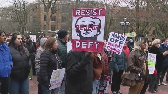 University of Michigan students rally for DEI amid Trump rollbacks