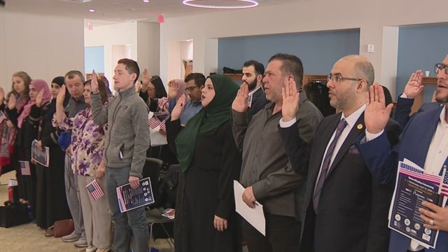 Immigrants become American citizens, starting their next chapter in the US