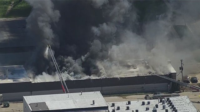 Shelter-in-place lifted after massive Roseville facility fire