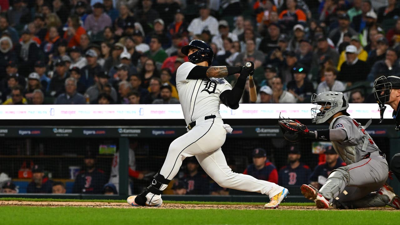 Detroit Tigers beat Boston Red Sox 10-9 in extra innings thanks to