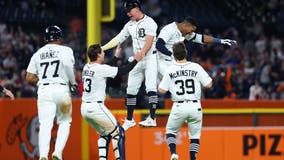 Malloy's 9th inning single gives Tigers 6-5 win over the Red Sox