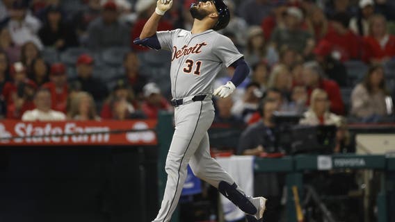 Tigers slugger Riley Greene has historic 2-homer ninth inning in 9-1 win over Angels
