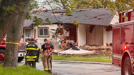 Westland explosion at vacant house has officials suspecting gas leak
