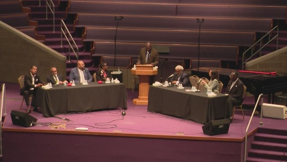 Detroit mayoral candidates speak during forum, months before election