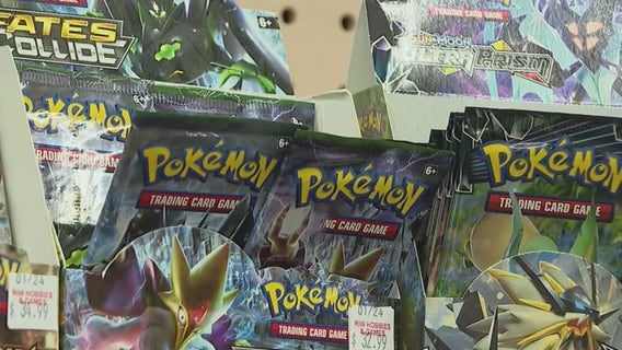 Pokémon trading cards are a hot item for Metro Detroit thieves