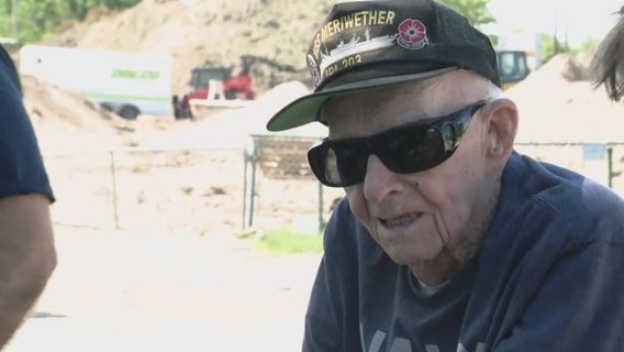 Michigan WWII Veteran honored on Memorial Day at 104-years-old