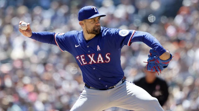Eovaldi limits Detroit to two hits in seven shutout innings as Rangers top Tigers, 6-1