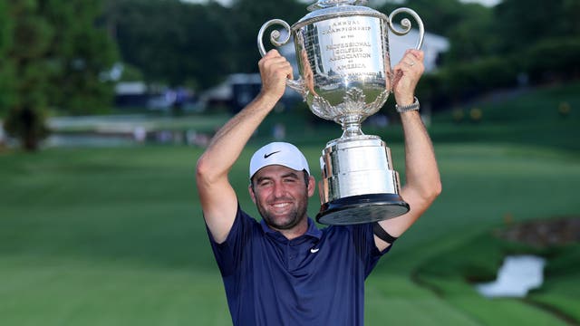 Great Scottie! Scheffler pulls away to win PGA Championship for 3rd major title