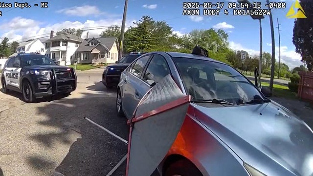 Intoxicated driver found with construction sign stuck to car after hitting mailboxes in Monroe