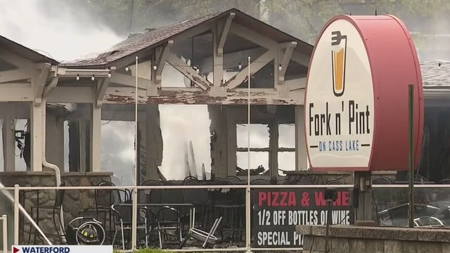 Waterford's Fork n' Pint plans to rebuild after fire; community rallies around workers