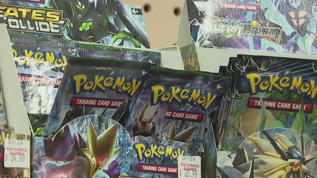 Pokémon trading cards are a hot item for Metro Detroit thieves