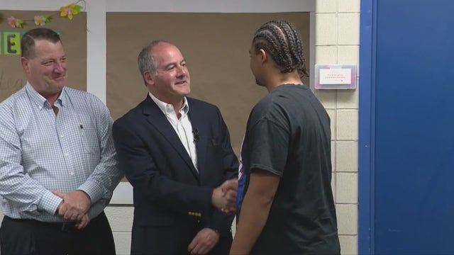 Royal Oak senior wins full ride scholarship for his determination amid disability