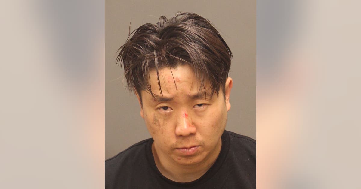 Man accused of stabbing, kicking door while trying to break into ...
