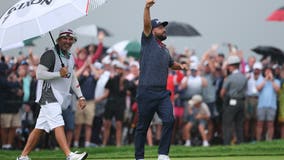 J.J. Spaun weathers the worst of wet Oakmont to win US Open