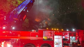 Lightning strike causes house fire in Farmington Hills