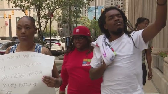 Parents, students protest closing of Detroit Job Corps training center
