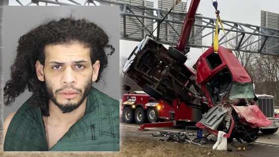 Romulus man who fled police in stolen truck, killed couple in wrong-way crash sentenced to prison